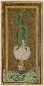 Il traditore, facsimile di una carta dei tarocchi dal mazzo 